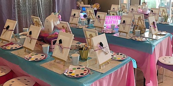 Paint & Polish Party for Girls